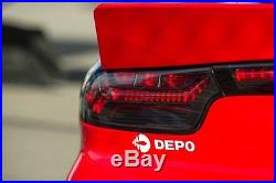 EVO-R Mazda RX-7 FD3S RX7 LED Tail Lights DEPO Center Left Right 3 Pieces Rotary