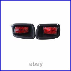 EZGO TXT LED Light Kit Adjustable Headlights / Tail Lights 96-13 G&E Golf Cart