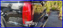 Escalade Ext 2007 2013 Tail Lights Left + Right Led Running Red Lens