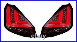 FORD FIESTA MK7 Pre Facelift (2009-2012) CHROME LED LIGHT BAR REAR TAIL LIGHTS