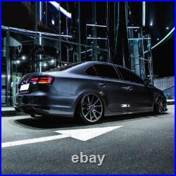 FULL LED Sequential Smoked Tail Lights for Jetta 2011-2014 Rear Brake Lamps L+RH
