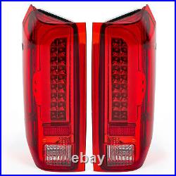 FULL LED Tail Lights Rear Lamps For Ford F150 F250 F350 Bronco 90-97 96 Pair