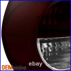 Fit 04-06 Dodge Durango Black Headlights + Dark Red Tail Lights Replacement