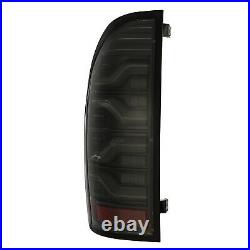 Fit 05-15 Toyota Tacoma LUXX-Series LED Tail Lights Repalcement Alpha-Black