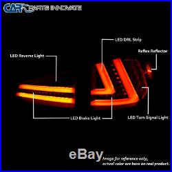 Fit 06-08 IS250 IS350 Black Full LED Tail Lights+Trunk Brake Lamps Left+Right