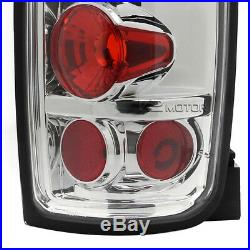 Fit 1997-2002 Expedition Clear LED Halo Projector Headlights+Tail Brake Lamps