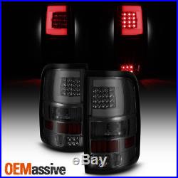 Fit 2004 2005 2006 2007 2008 Ford F150 F-150 LOBO LED Tube Smoked Tail Lights