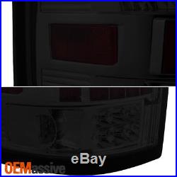 Fit 2004 2005 2006 2007 2008 Ford F150 F-150 LOBO LED Tube Smoked Tail Lights