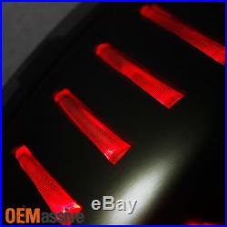 Fit 2005 2006 2007 2008 Dodge Magnum Black Smoked LED Tail Lights Replacement