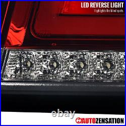 Fit 2006-2011 Mercedes Benz W164 ML350 ML500 ML63 Red/Smoke Full LED Tail Lights