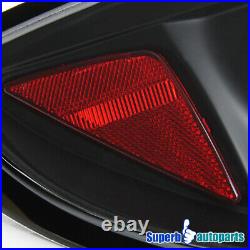 Fit 2006 -2011 Mitsubishi Eclipse LED Tail Lights Black Replacement