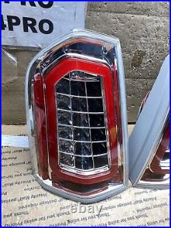 Fit 2011-2014 Chrysler 300 Sedan Chrome Full LED Tail Light pair #T59