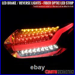 Fit 2015-2018 Ford Focus Hatchback Smoke Full LED Tail Lights Brake Lamps 15-18