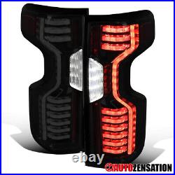Fit 2019-2022 Chevy Silverado 1500 2500 LED Tail Lights Brake Lamps Black/Smoke
