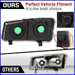 Fit For 03-06 Chevy Silverado 1500 2500 Smoke LED Headlights + Tail Lights