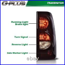 Fit For 03-06 Chevy Silverado 1500 2500 Smoke LED Headlights + Tail Lights