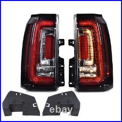 Fit For 15-20 GMC Yukon/Yukon XL Left & Right Side LED Tail Lights Brake Lamps