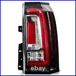 Fit For 15-20 GMC Yukon/Yukon XL Left & Right Side LED Tail Lights Brake Lamps