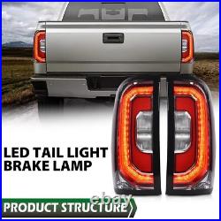 Fit For 16-18 GMC Sierra 1500 Factory LED Tail Lights Brake Lamps Left+Right