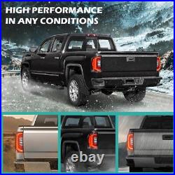 Fit For 16-18 GMC Sierra 1500 Factory LED Tail Lights Brake Lamps Set Left+Right