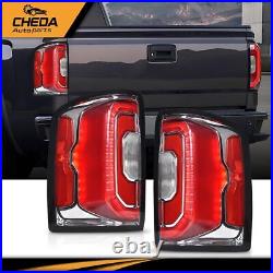 Fit For 2016-2018 GMC Sierra 1500 Factory LED Tail Lights Brake Lamps Left+Right