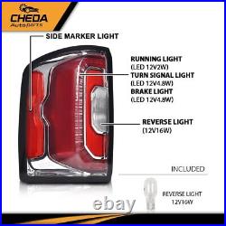 Fit For 2016-2018 GMC Sierra 1500 Factory LED Tail Lights Brake Lamps Left+Right