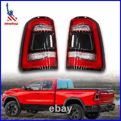 Fit For Dodge RAM 1500 2019-2022 Rear LED Tail Lamp Lights Left & Right Side