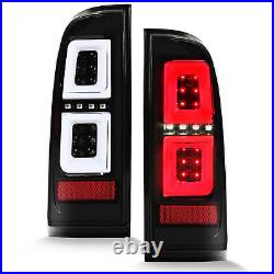 Fit GMC Canyon 2015-2019 Black Housing Clear Lens Full LED Tail Lights