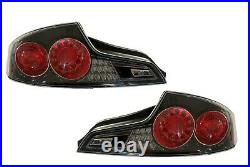 Fit Infiniti G35 Coupe 2dr 2006-2007 Black Led Tail Lights Rear Lamps Taillights