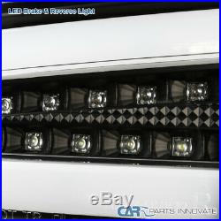 Fit Mitsubishi 08-17 Lancer 08-15 EVO X Black LED Tail Lights Brake Lamps Pair