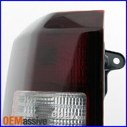 Fits 08-17 Jeep Patriot Dark Red Tail Lights Repalcement Driver+Passenger Pair