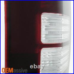 Fits 08-17 Jeep Patriot Dark Red Tail Lights Repalcement Driver+Passenger Pair