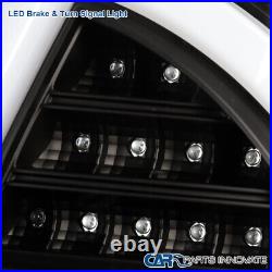 Fits 10-12 Ford Fusion SE Black LED Tube Tail Lights Rear Brake Lamps Left+Right