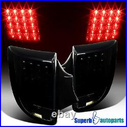 Fits 2000-2005 Celica LED Tail Lights Brake Lamp Glossy Black/Smoke