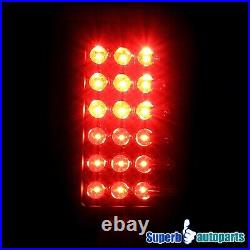 Fits 2004-2015 Titan Tail Lights LED Brake Signal Lamps Smoke Replacement 04-15