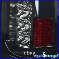 Fits 2005-2015 Armada LED Brake Tail Lights Smoke Lamp Replacement