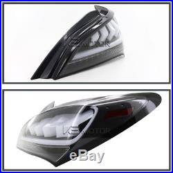 Fits 2010-2015 Hyundai Genesis Coupe 2Dr Black Full LED Sequential Tail lights