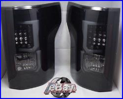 Fits 2015 2016 2017 Ford F-150 Smoked Black Premium LED Tail Lights F150 Winjet