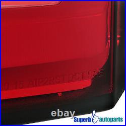 Fits 2015-2020 Yukon XL Red LED Rear LED Brake Lights Tail Lamp WithLED Tube