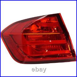 Fits BMW 320i Tail Light 2012 13 14 2015 Driver Side LED Plastic CAPA BM2804104