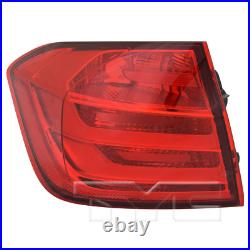 Fits BMW 320i Tail Light 2012 13 14 2015 Driver Side LED Plastic CAPA BM2804104
