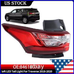 Fits Chevrolet Traverse 2018 2019 2020 2021 LED Tail Light Lamp Left Driver Side