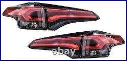 Fits Toyota Rav4 2016-2018 Led Outer Inner Taillights Tail Lamps Lights 4pc Set