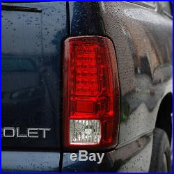 For 00-06 Chevy Suburban Tahoe GMC Yukon High Power LED Tail Lights Brake Lamps