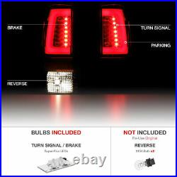 For 00-06 Yukon/Tahoe Chrome Housing Red Lens LED Bar Brake Signal Tail Light