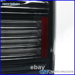 For 02-06 Dodge Ram 1500/2500/3500 Smoke Lens LED Tail Lights Rear Brake Lamps