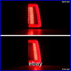 For 03-06 Chevy Silverado 1500 2500 3500 HD Classic Red Lens Neon LED Tail Light