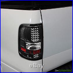 For 04-08 F150 Black Headlights + Black LED Perform Tail Lights