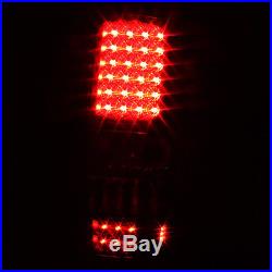 For 04-08 F150 Blk Pro Headlights + LED Tail Lights Signal + LED 3rd Brake Lamp