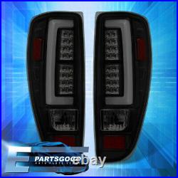 For 04-12 Canyon Colorado Tube Style LED Tail Lights Lamps Black Housing Smoked